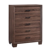 Coaster Brandon 5-drawer Chest Medium Warm Brown Model 205325